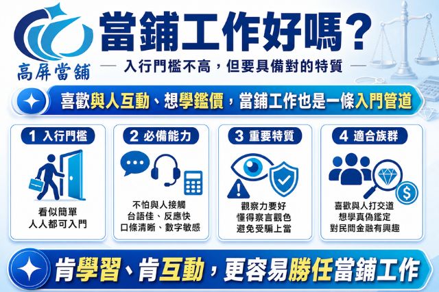 當舖工作好嗎