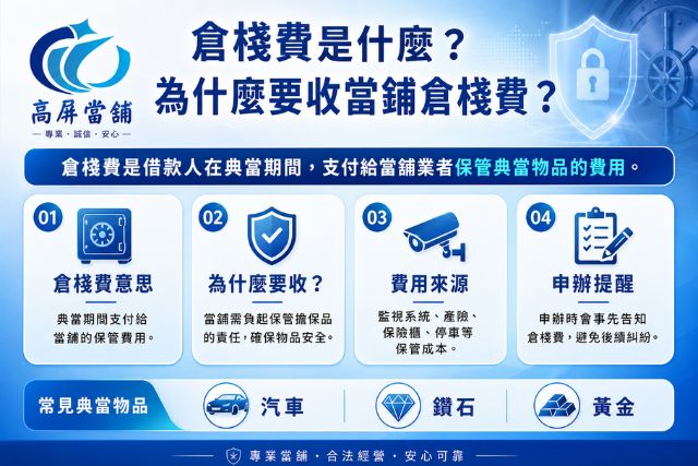倉棧費是什麼 倉棧費意思