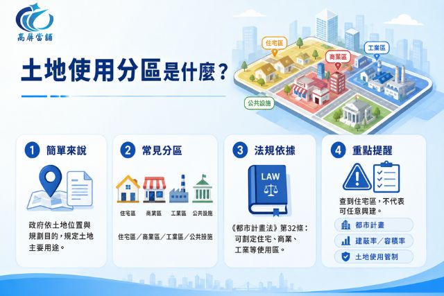 土地使用分區是什麼解析